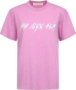 1017 Alyx 9SM t-shirt Roze Dames