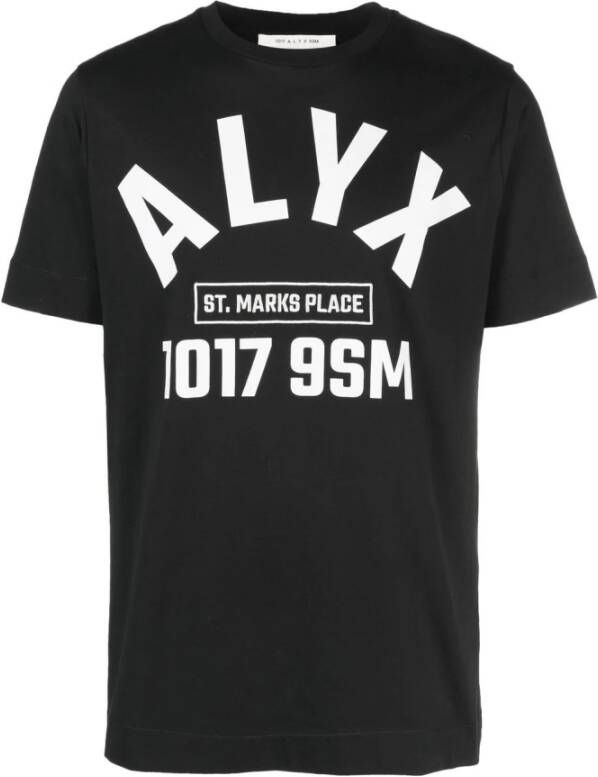 1017 Alyx 9SM T-shirts and Polos Black Zwart Heren