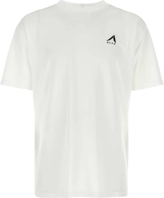 1017 Alyx 9SM Witte mesh T-shirt Stijlvol en ademend White Heren