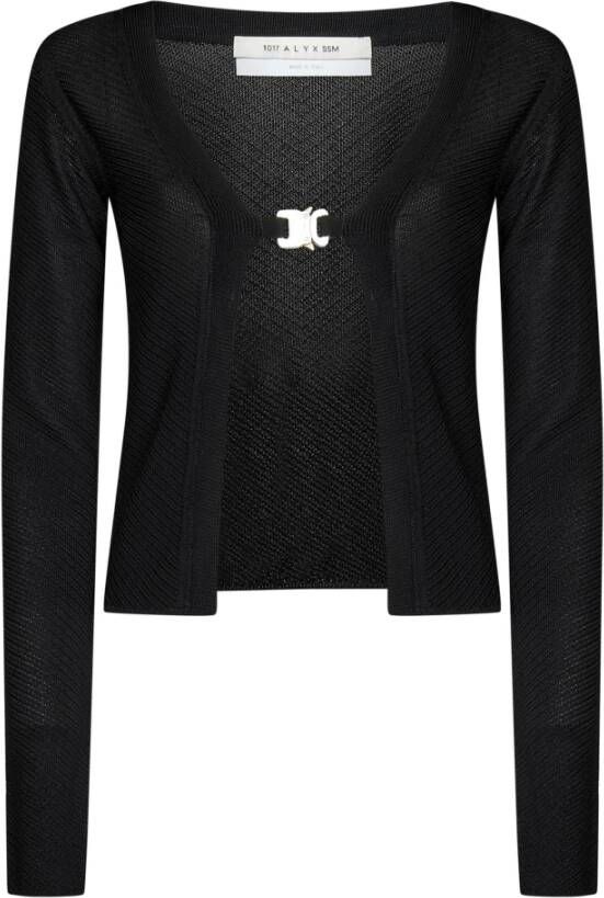 1017 Alyx 9SM Women Clothing Knitwear Black Ss23 Zwart Dames