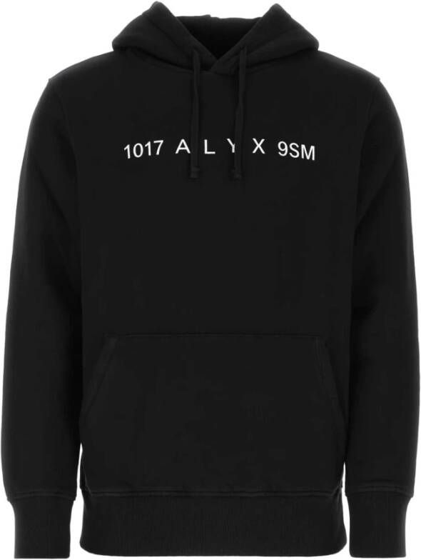 1017 Alyx 9SM Zwart katoenen sweatshirt Zwart Heren