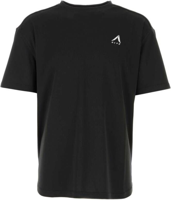 1017 Alyx 9SM Zwart mesh T-shirt Zwart Heren