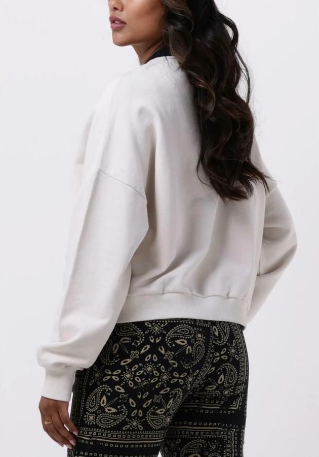 10Days Buttoned Bib Sweater Dames Trui Beige Dames - Foto 2