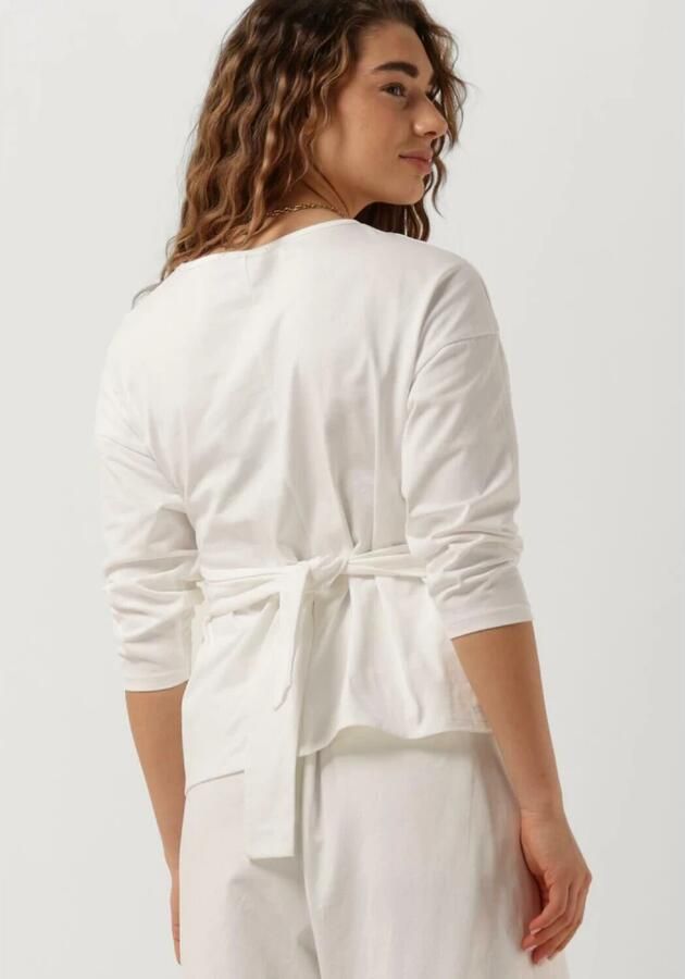 10Days Geknoopte Tee Tops & T-shirts Beige Dames - Foto 2