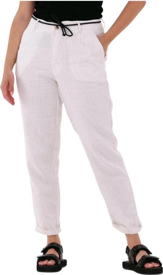 10Days Gestreepte Broeken Damesmode Beige Dames - Foto 3