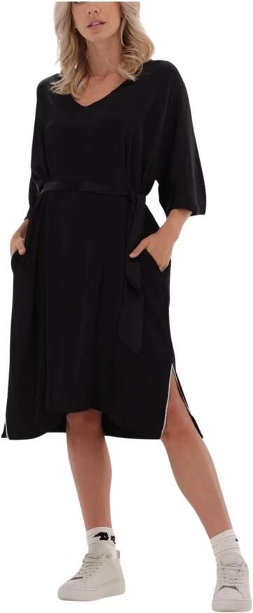 10Days Kimono Tunic Jurk Zwart Black Dames - Foto 3