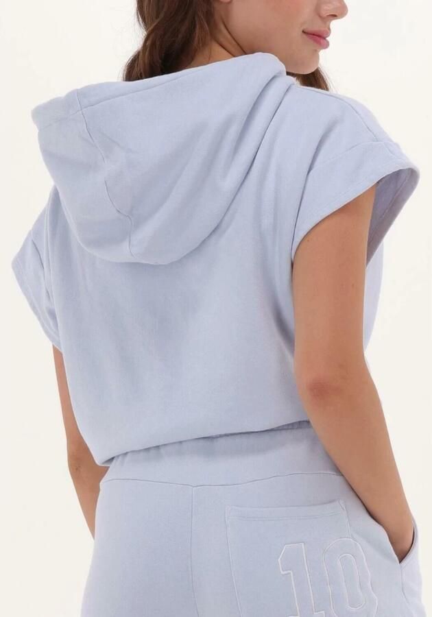 10Days Oversized Hoodie Sweater Blauw Blue Dames - Foto 2