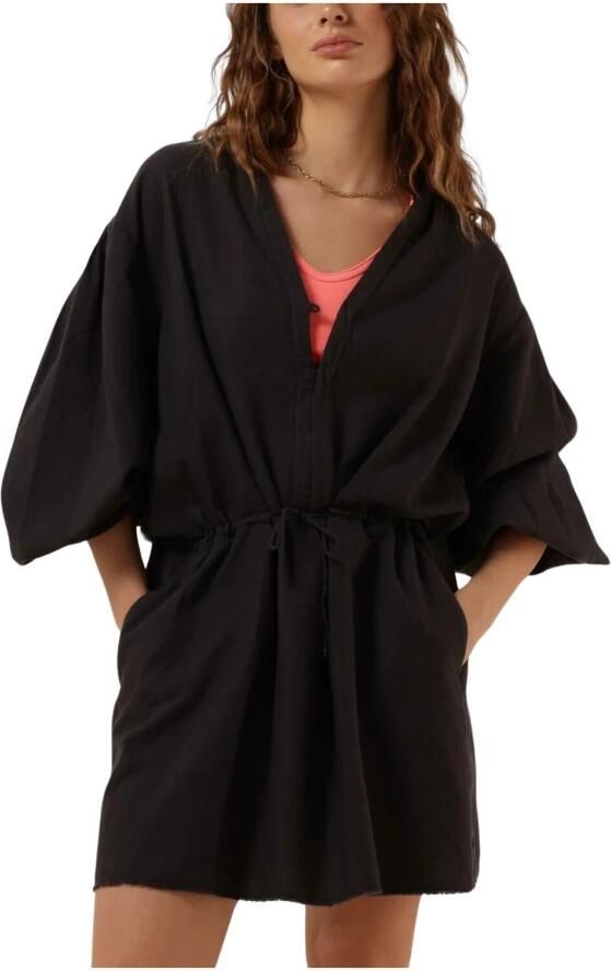 10Days Tunic Dress Waffle Zwart Black Dames - Foto 3