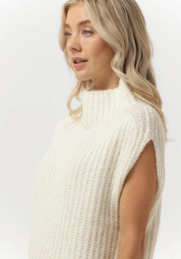 10Days Turtle Neck Midi Jurk Ecru Beige Dames - Foto 2