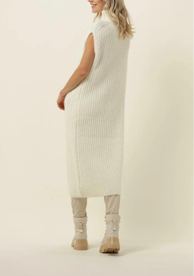 10Days Turtle Neck Midi Jurk Ecru Beige Dames - Foto 1