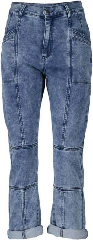 10Days Cropped Jeans Stijlvol en Trendy Blue Dames