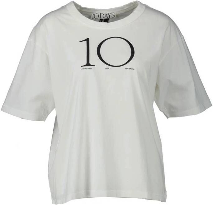 10Days T-Shirt Beige Dames
