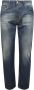 14 Bros Rechte broek Blauw Heren - Thumbnail 1