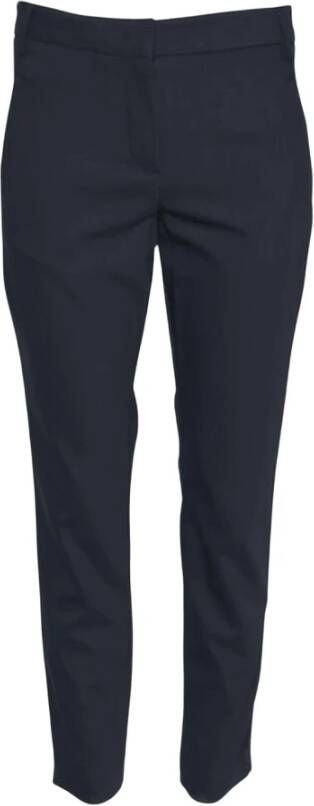 2-Biz Abelonaavy Chinos Hoge kwaliteit en stijlvol Blauw Dames