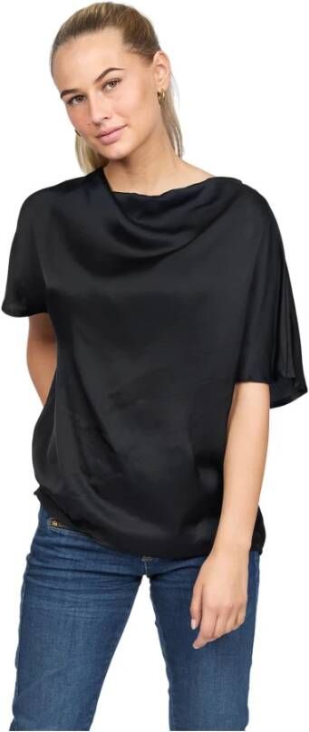2-Biz Gabriela Bluser Gabriela Zwart Black Dames