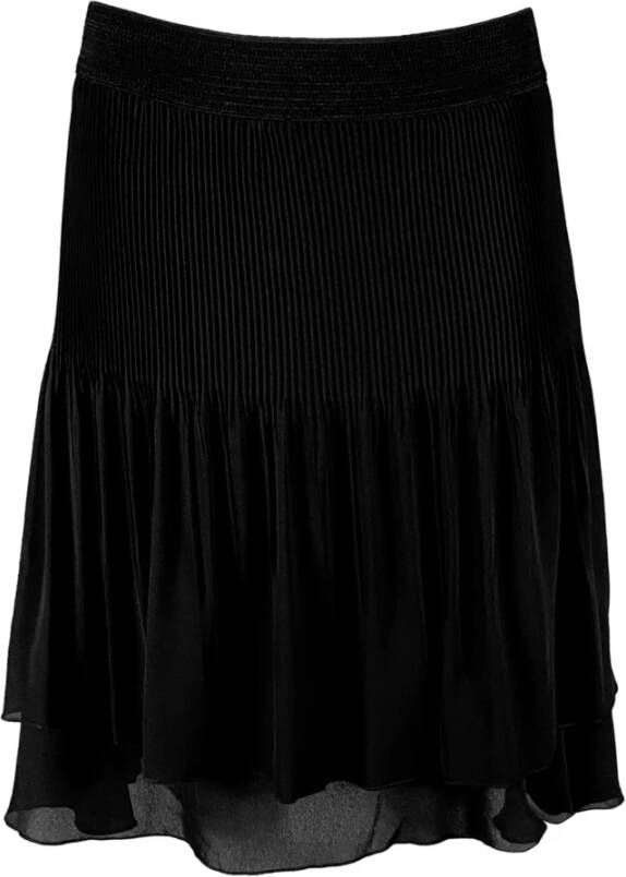 2-Biz Midi Rok Zwart Dames