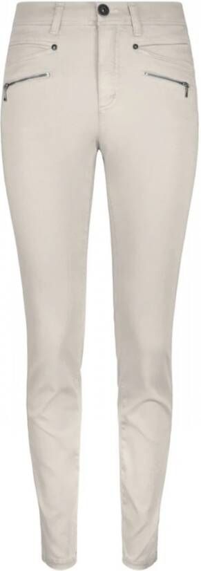 2-Biz Slim-Fit Rany Winter White Broek Beige Dames