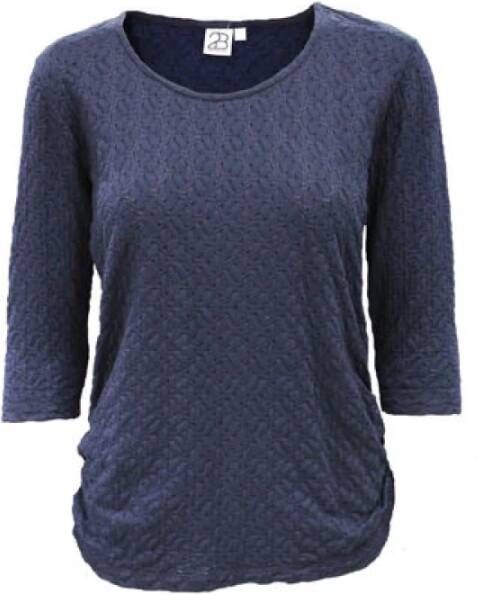 2-Biz Top met lange mouwen Blauw Dames