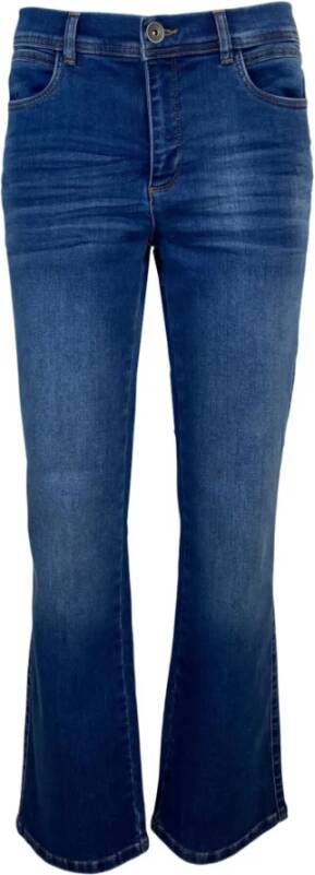 2-Biz Uitlopende broek Blauw Dames