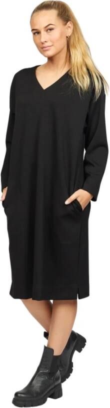 2-Biz Zachte en Luxe Dabba Zwarte Jurk Zwart Dames