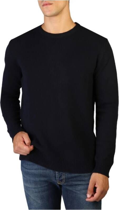 360cashmere 100% Cashmere Men's Sweater Blauw Heren