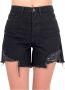 3X1 Blake short Zwart Dames - Thumbnail 1