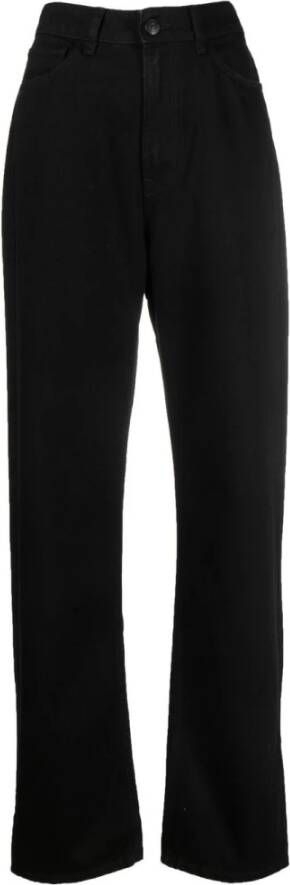 3X1 Brede broek Zwart Dames