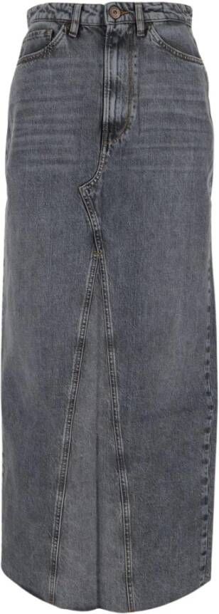 3X1 Charlotte Midi Rok Grijs Dames