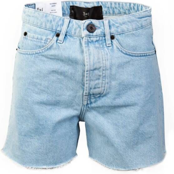 3X1 Denim Shorts Blauw Dames