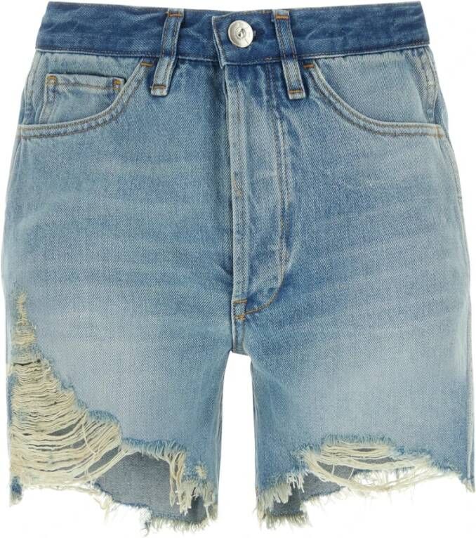 3X1 Denim Shorts Blauw Dames