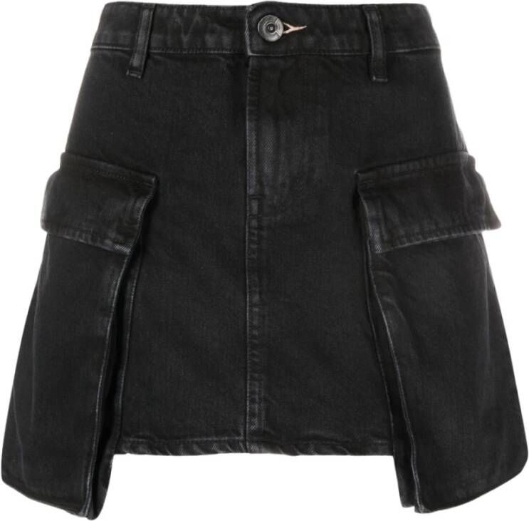 3X1 Denim Skirts Zwart Dames