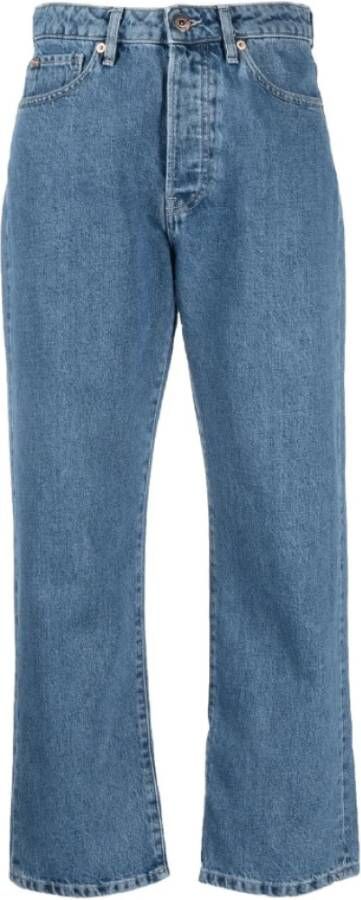 3X1 Donkerblauwe Cropped Leg Jeans Blauw Dames