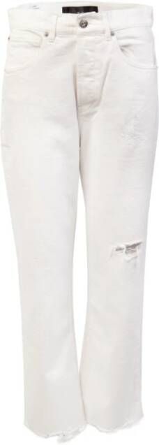 3X1 Slim-fit Jeans White Dames