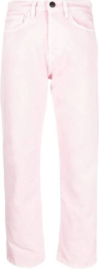 3X1 Straight Jeans Roze Dames