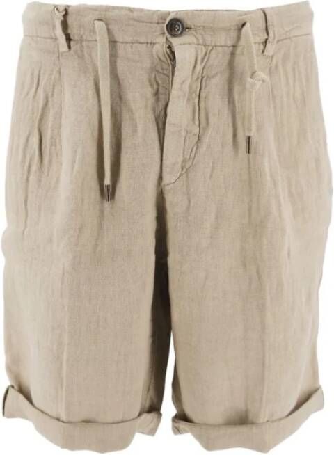 40Weft Bermuda Man Coachbe_7078 W2103 Beige Heren
