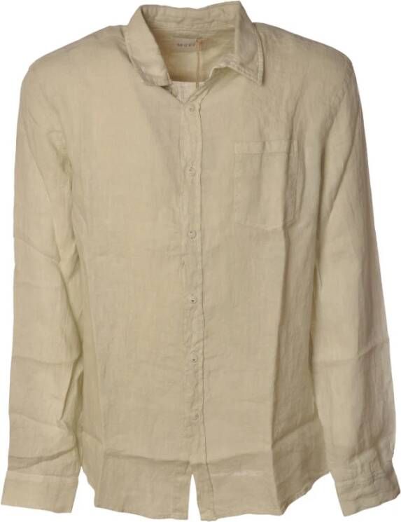 40Weft Braiden_7137 W1725 Overhemd Beige Heren