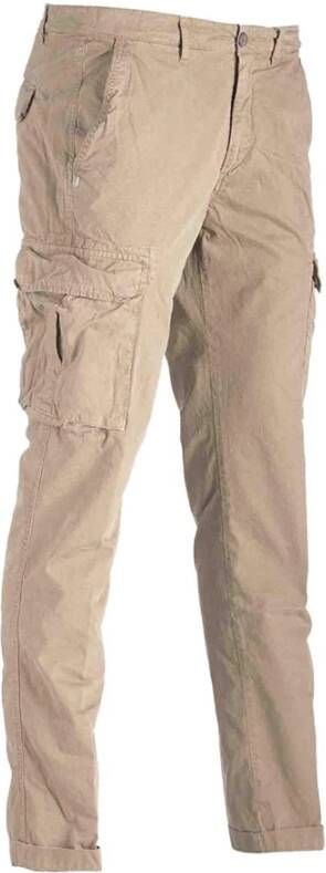 40Weft Bijgesneden broek Beige Heren