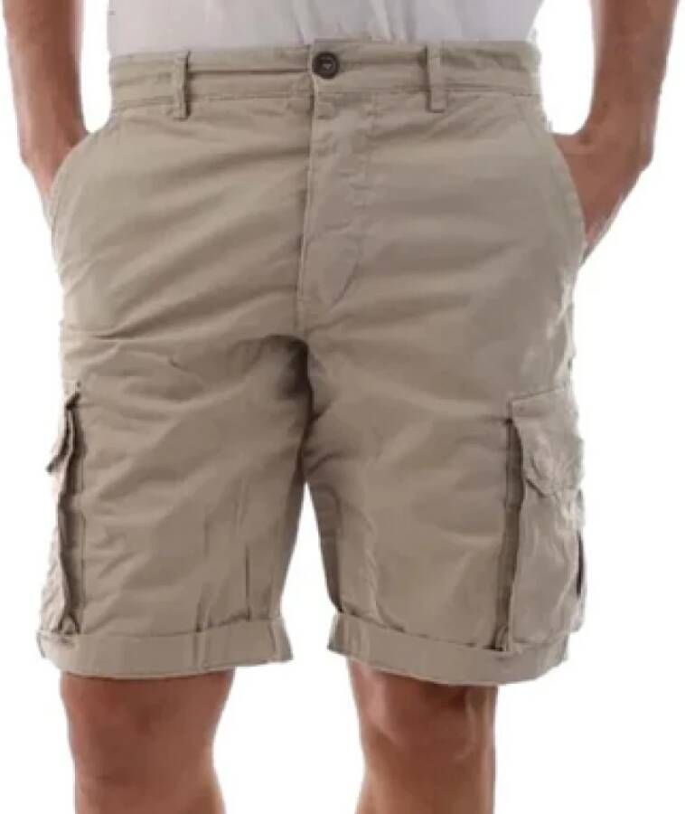 40Weft Casual Shorts Beige Heren