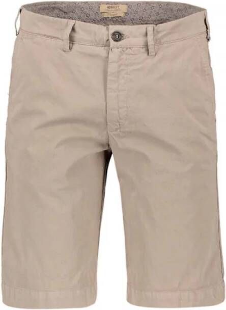 40Weft Casual Bermuda Chinos Shorts Beige Heren