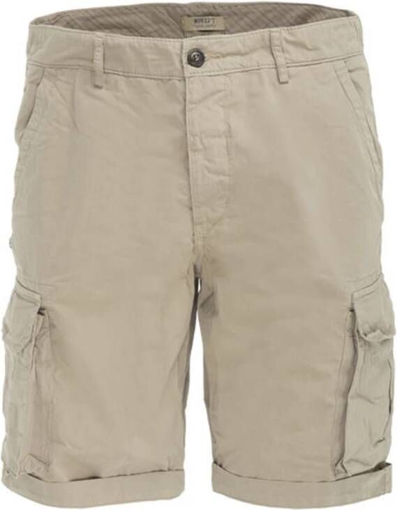 40Weft Cargo Bermuda Shorts Beige Heren