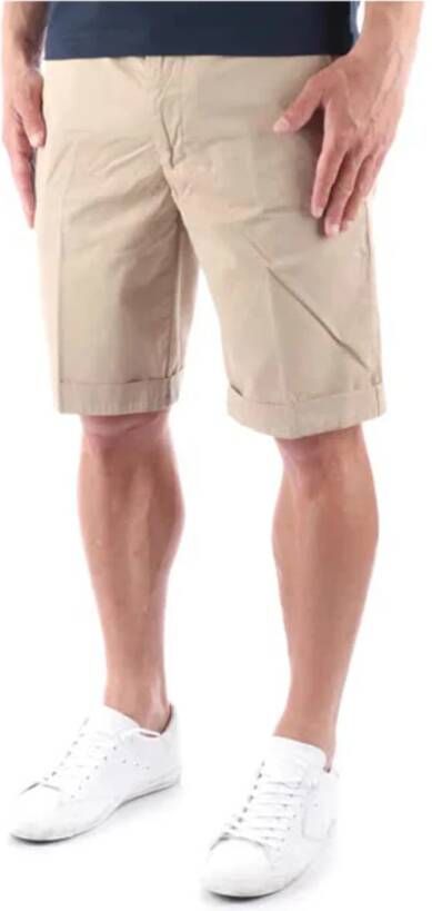 40Weft Casual Shorts Beige Heren