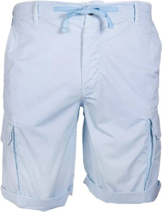 40Weft Casual Shorts Blauw Heren
