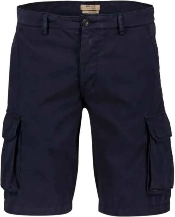 40Weft Cargo Bermuda Shorts Blue Heren
