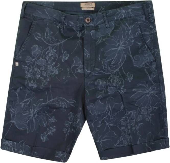 40Weft Casual shorts Blauw Heren