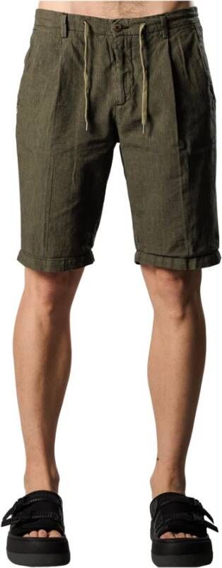 40Weft Casual Shorts Groen Heren