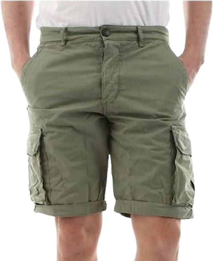 40Weft Casual Shorts Groen Heren
