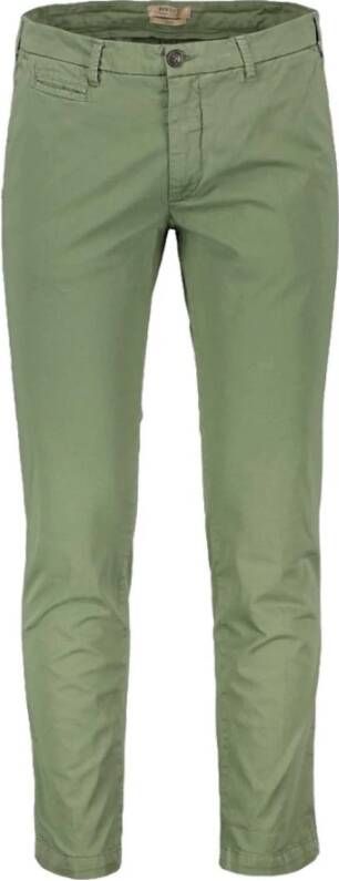 40Weft Chino Groen Heren