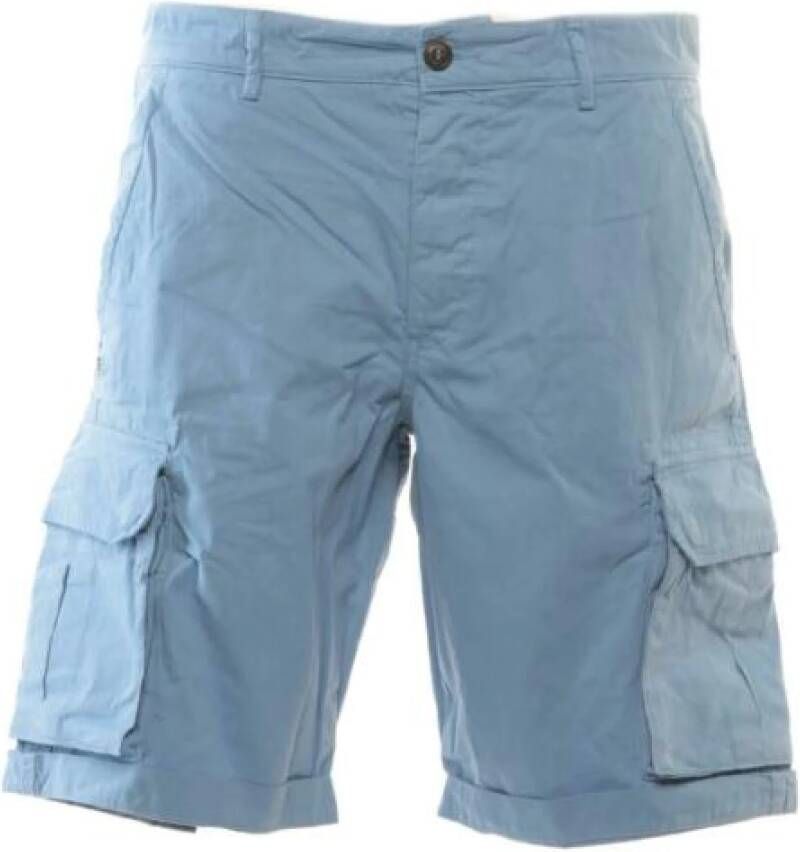 40Weft Chino -shorts Blauw Heren