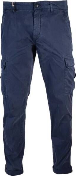 40Weft Chinos Blauw Heren
