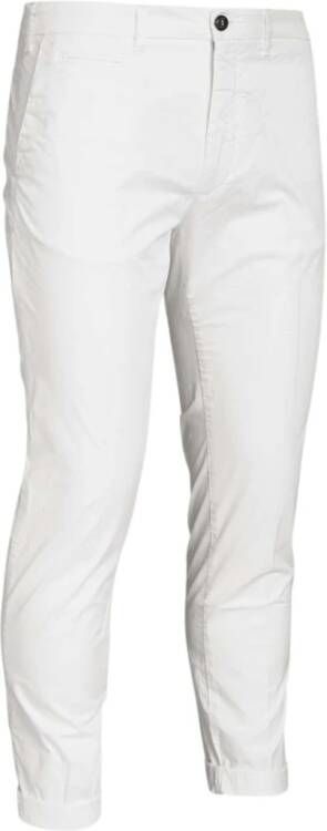 40Weft Chinos White Heren